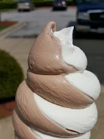 Chocolate Vanilla Twist Ice Cream