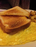 Omelette with Bacon and Cheese